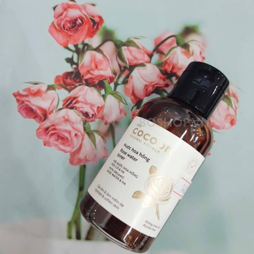 [HCM]Nước hoa hồng cocoon 140ml (rose water toner) Cấp ẩm cho da