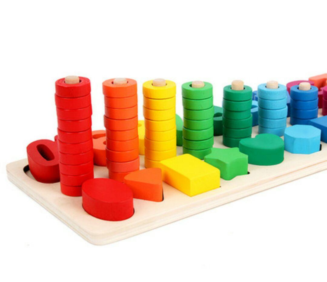 Móc Chùm Phơi Đồ Em Bé Phơi Quần Áo Gấp Gọn 32 Kẹp