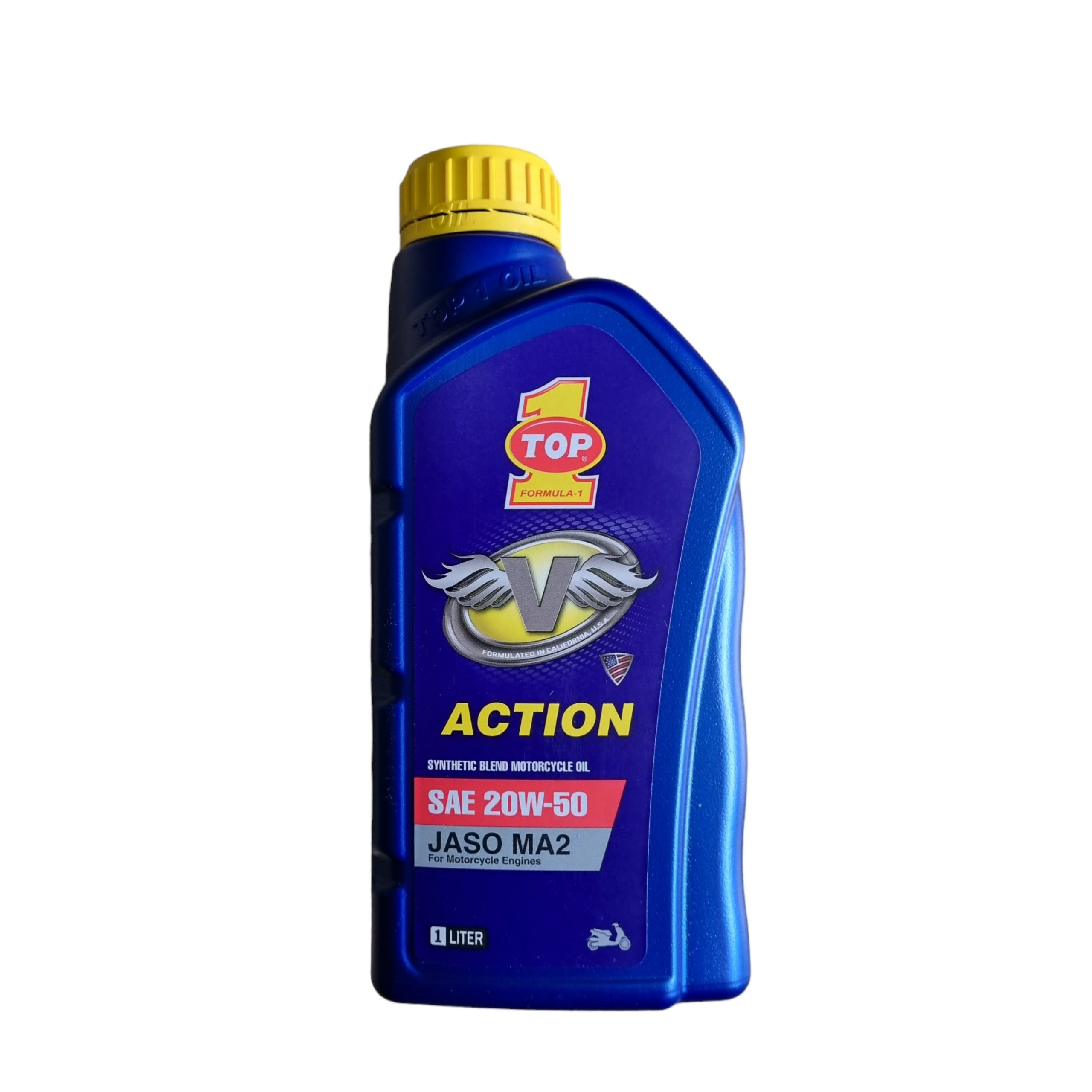 Nhớt top 1 action zoom 20w50 1l xe số mẫu mới