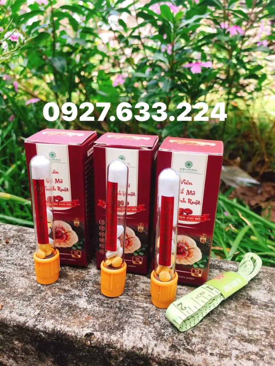 [ chính hãng] Viên xổ mỡ vành ruột slimfit (6v vàng + 4v trắng)