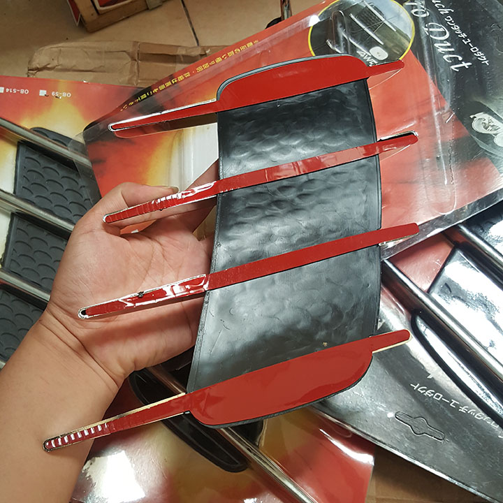 [ XẢ HÀNG ] - Bộ 2 cái mang cá dán trang trí sườn xe ô tô