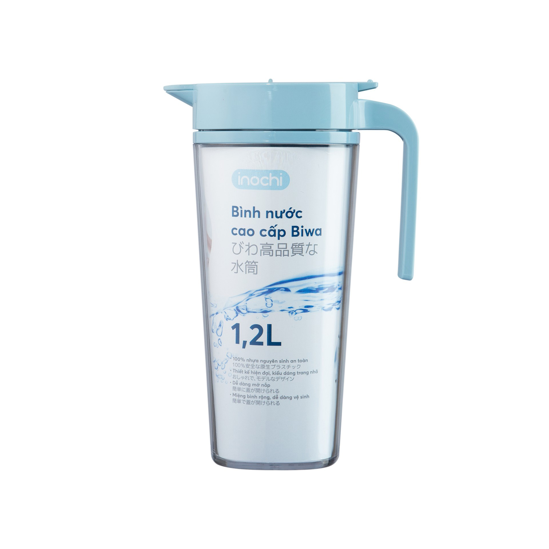 Bình nước cao cấp Inochi 1.2L [HCM-Giao hoả tốc 2h]