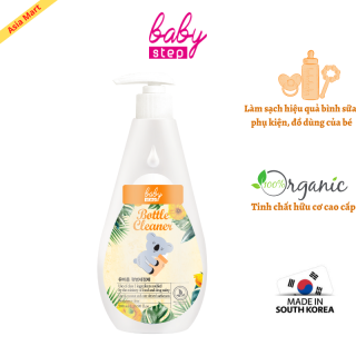 Nước rửa bình sữa và rau củ hữu cơ cao cấp Baby Step 500ml - Nhập khẩu Hàn thumbnail
