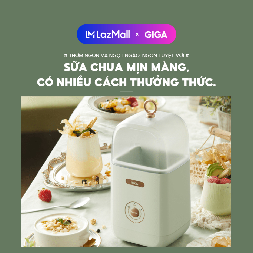 Máy làm sữa chua 1L Bear SB-SC12C