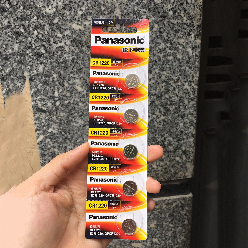 Pin CR1220 panasonic 3v, Pin Remote CR1220