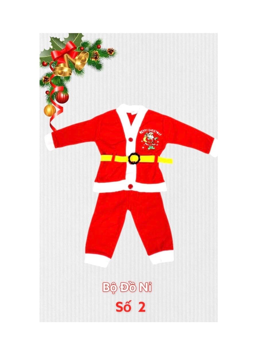 BỘ ĐỒ NOEL CHO BÉ