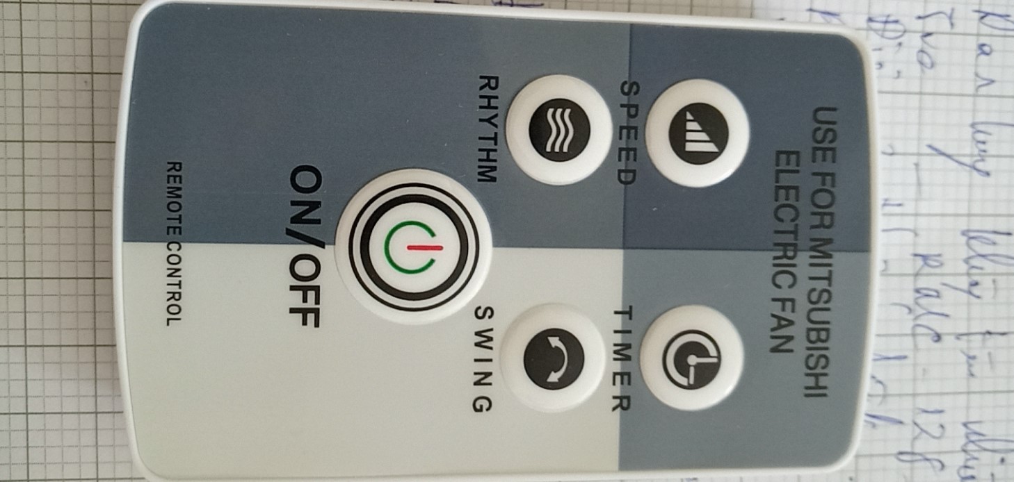 [HCM]REMOTE ĐIỀU KHIỂN QUẠT MITSUBISHI