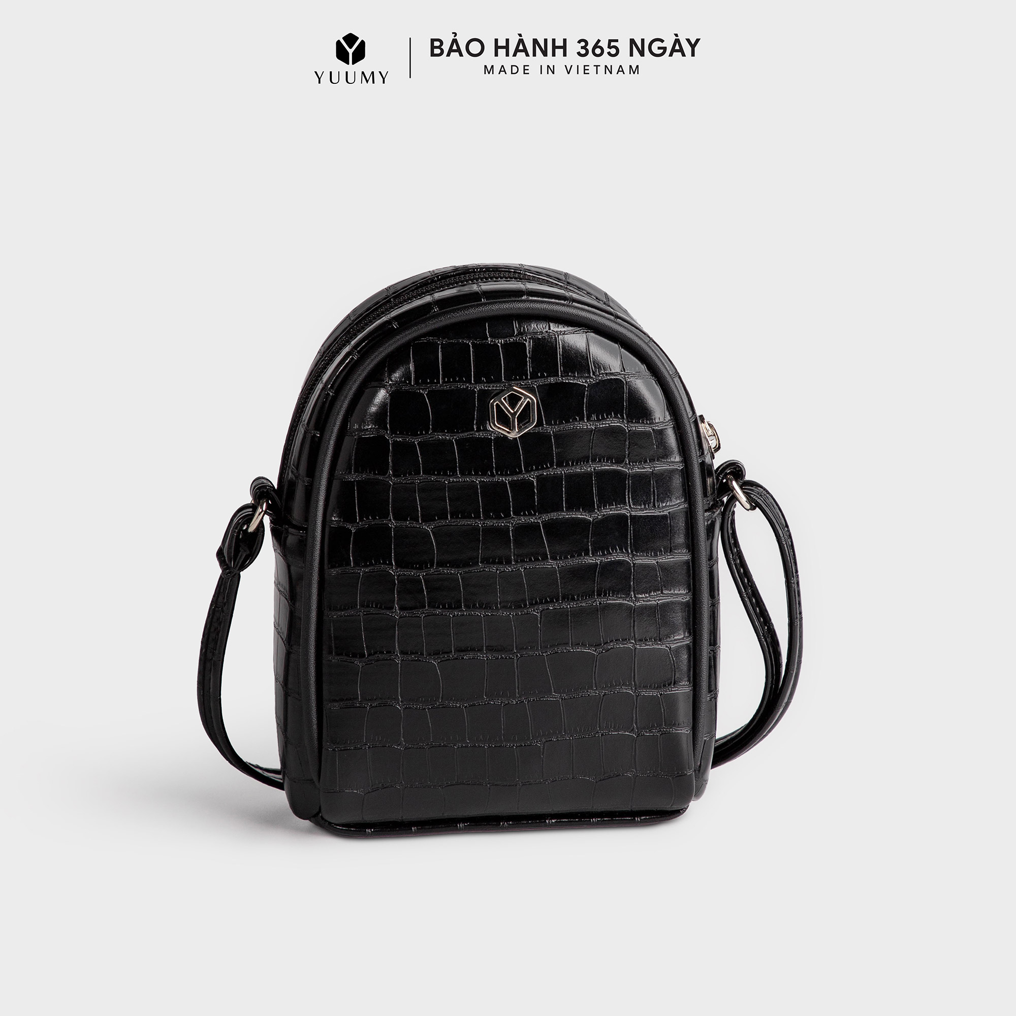 Túi đeo chéo da nữ mini vân da cá sấu yuumy seasand yn199