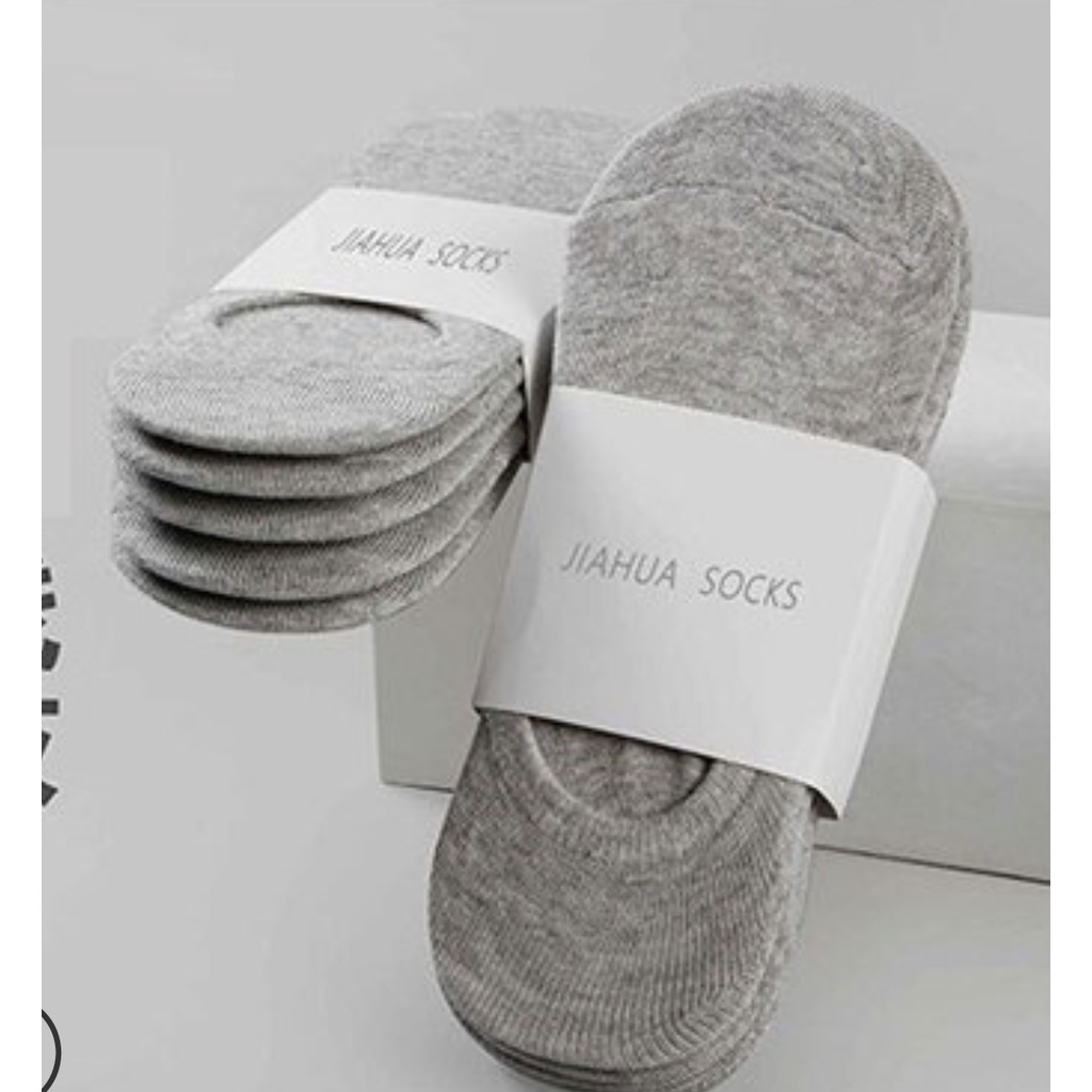 Tất lười nam nữ trơn, vớ lười nam mềm mịn chất liệu cotton