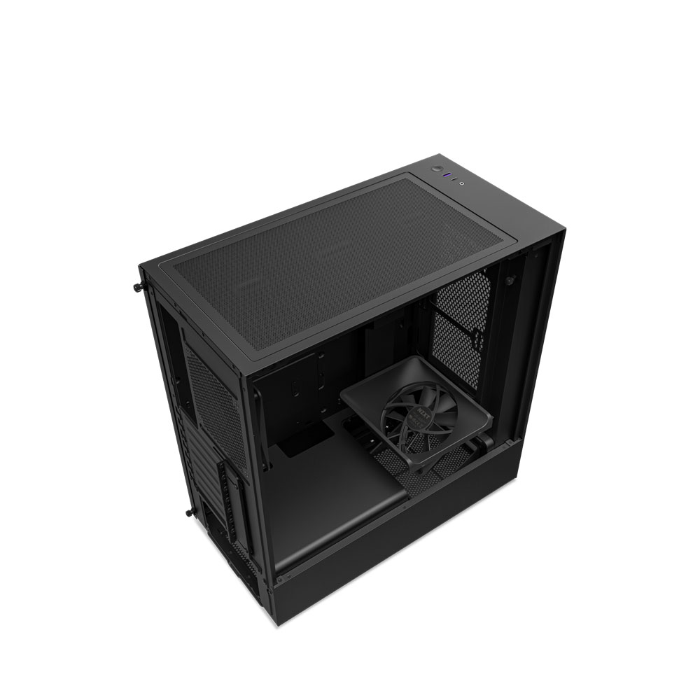 Vỏ case NZXT H5 FLow Black (Màu đen)