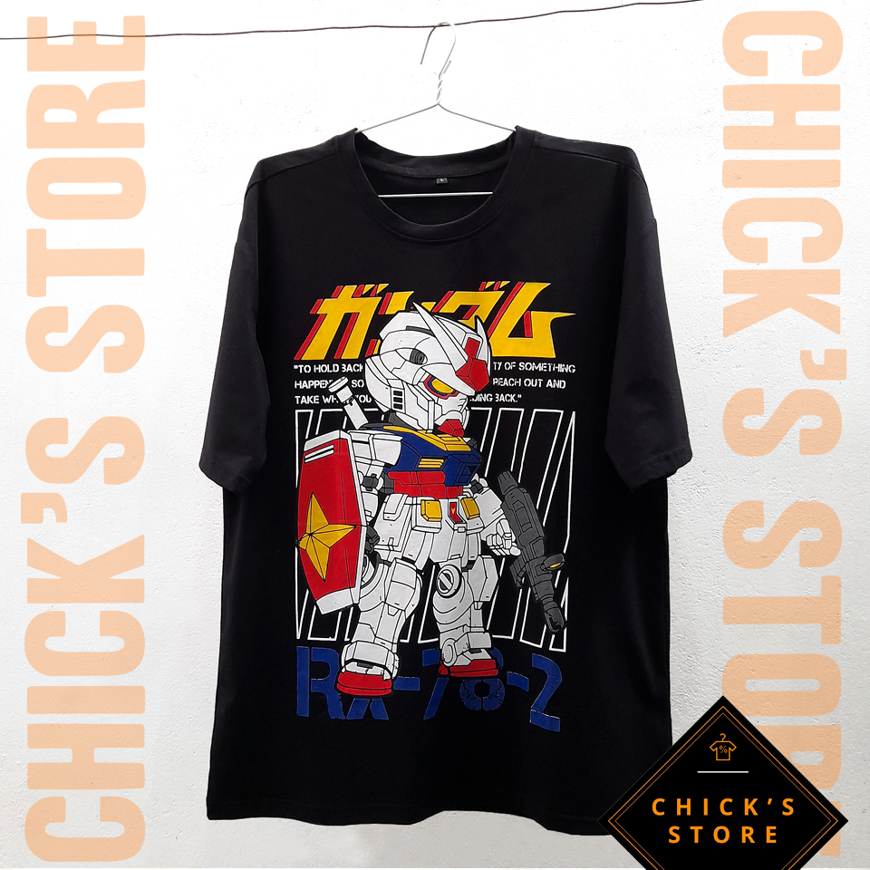 Áo thun tay lỡ Gundam RX-78-2