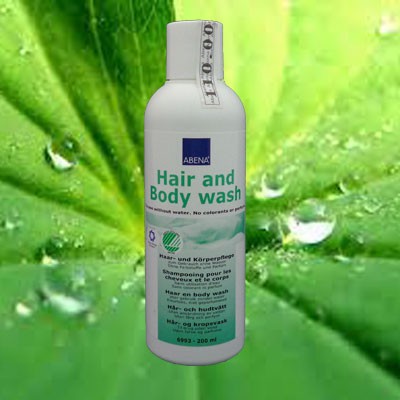 Dầu tắm gội khô Abena 200ml