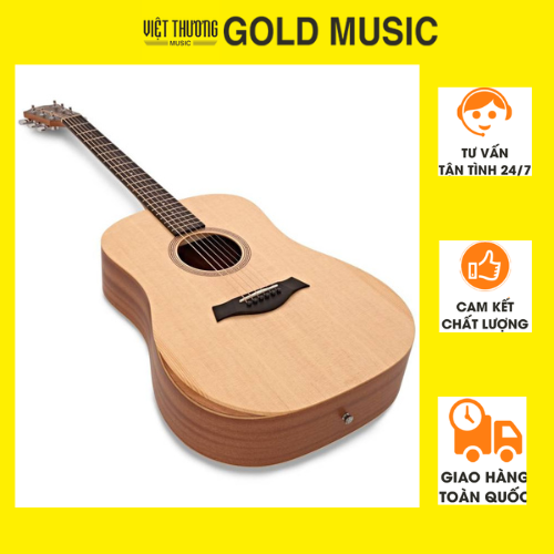 Đàn Guitar Taylor Academy A10 – Dreadnought Mặt Gỗ Sitka Spruce Solid, Lưng Hông Gỗ Sapele Ghép, Thiết Kế Tay Vịn, Kèm Túi Gig Bag