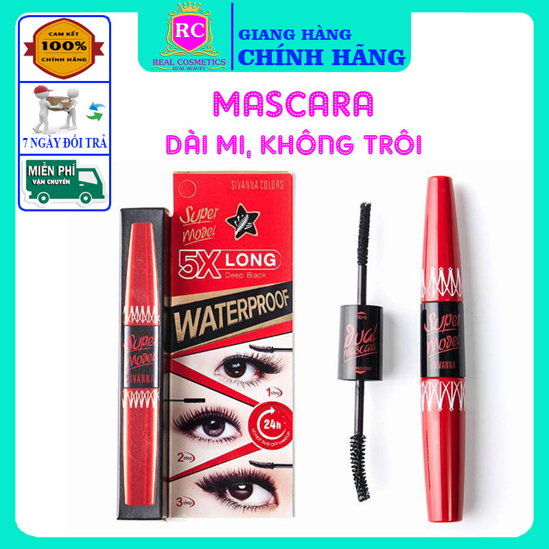 Chuốt mi, maccara không trôi, mi dài cong quyến rũ