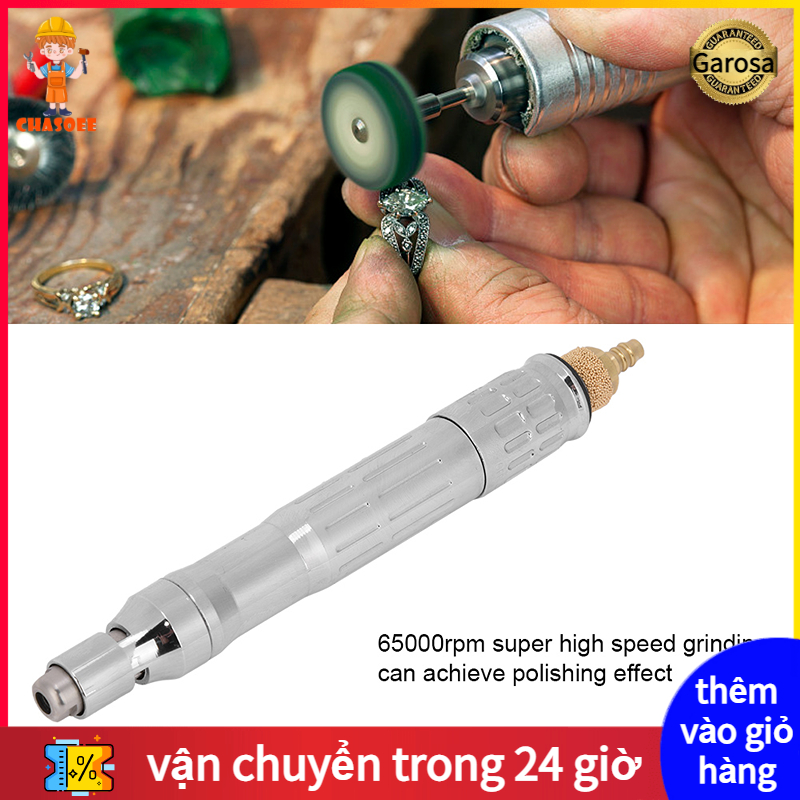 Pneumatic Grinding Pen 180 Degree Straight Handle Mini Air Micro Die Grinder 65000rpm