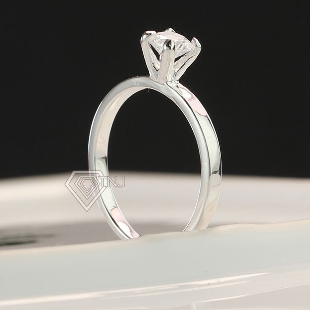 Nhẫn nữ bạc cá tính đính đá cao giá rẻ NN0178 - Trang Sức TNJ