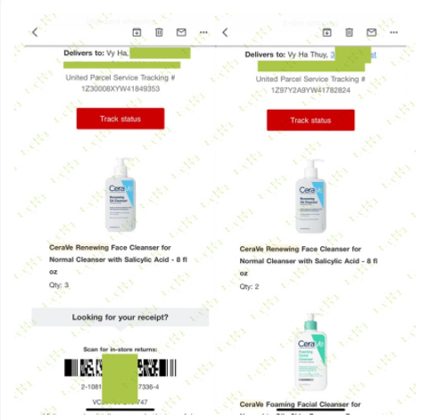 [HCM](Bill Mỹ) - Sữa rửa mặt CeraVe Mỹ