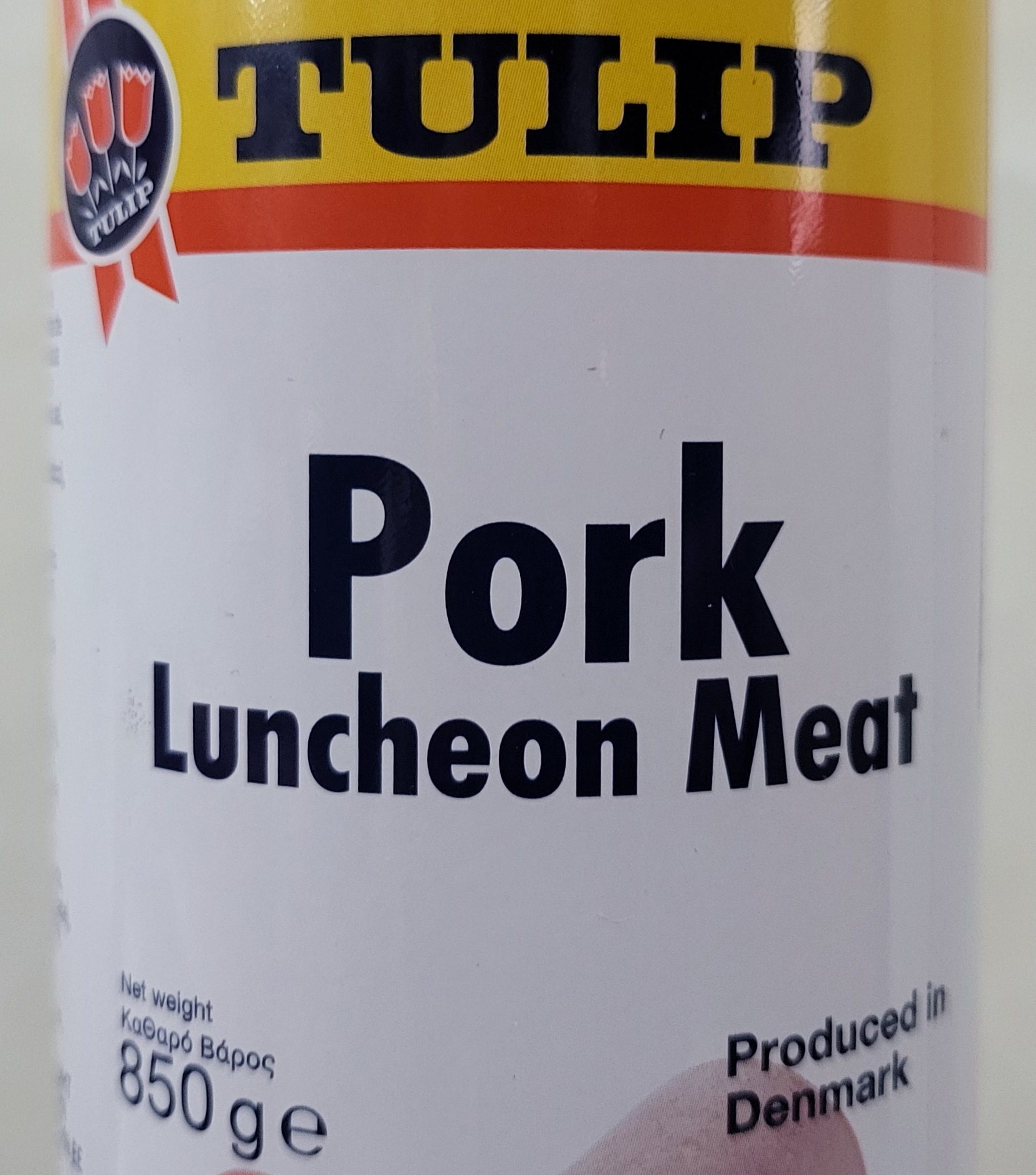 [LON CAO 850g] THỊT HEO HỘP [Denmark] TULIP Classic Pork Lucheon Meat (pkg)