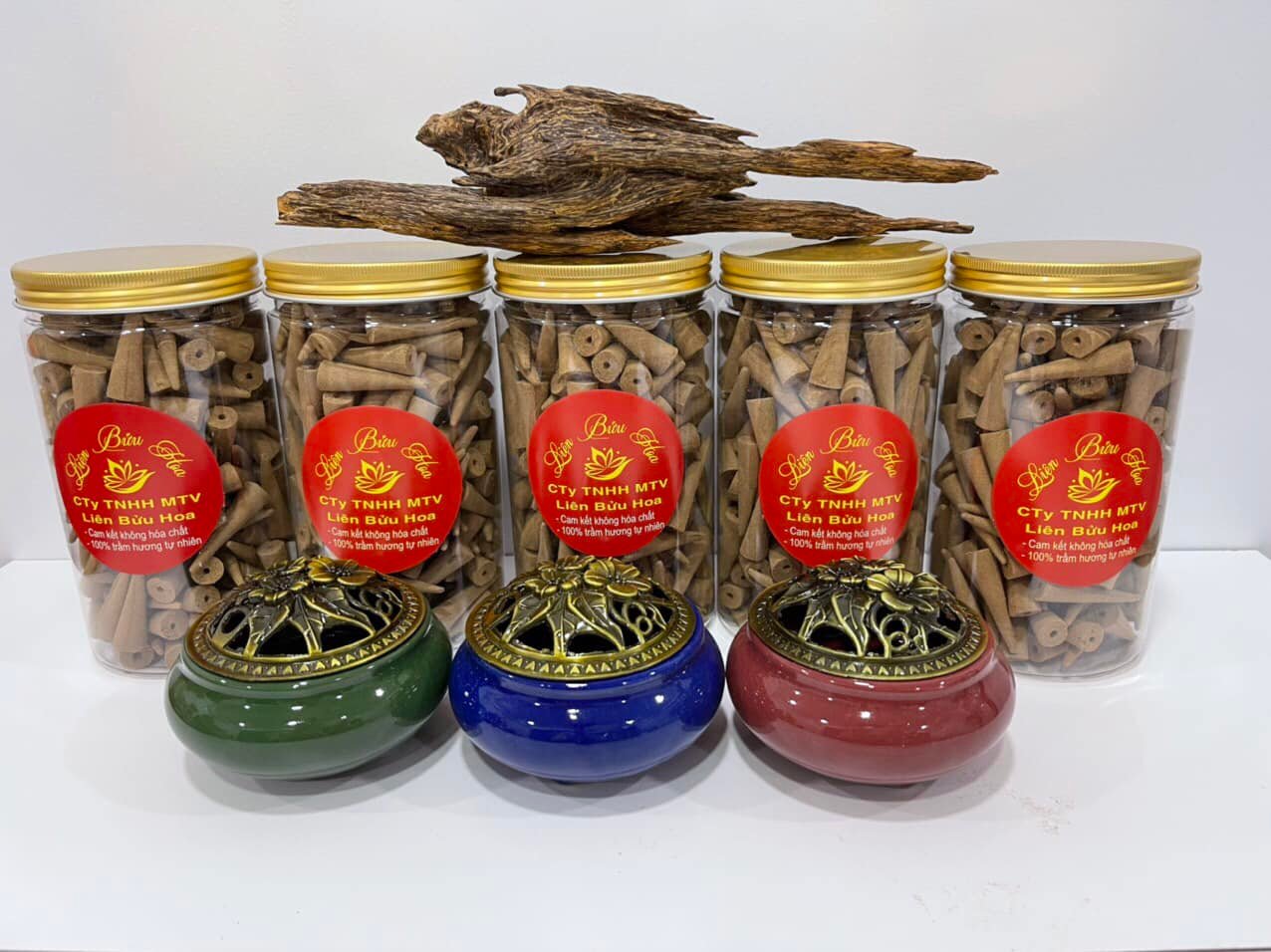 Nhang Nụ Trầm Hương Cao Cấp Liên Bửu Hoa