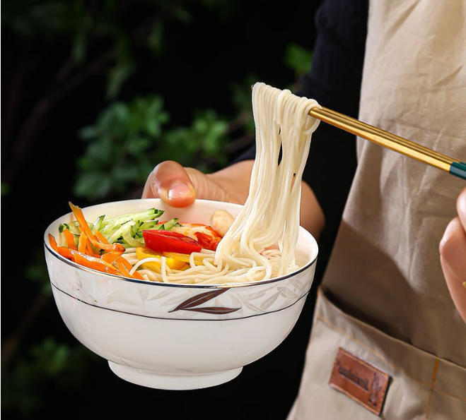 Mì Trường Thọ - Mì sợi đũa JinMaiLang 500g