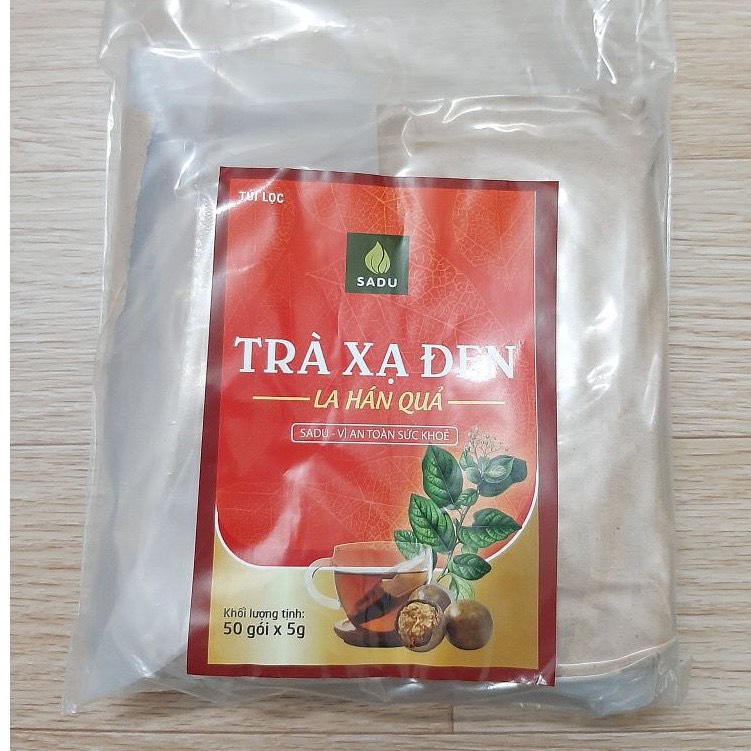 Trà xạ đen – La hán quả túi lọc Sadu (1KG có 200 túi lọc)