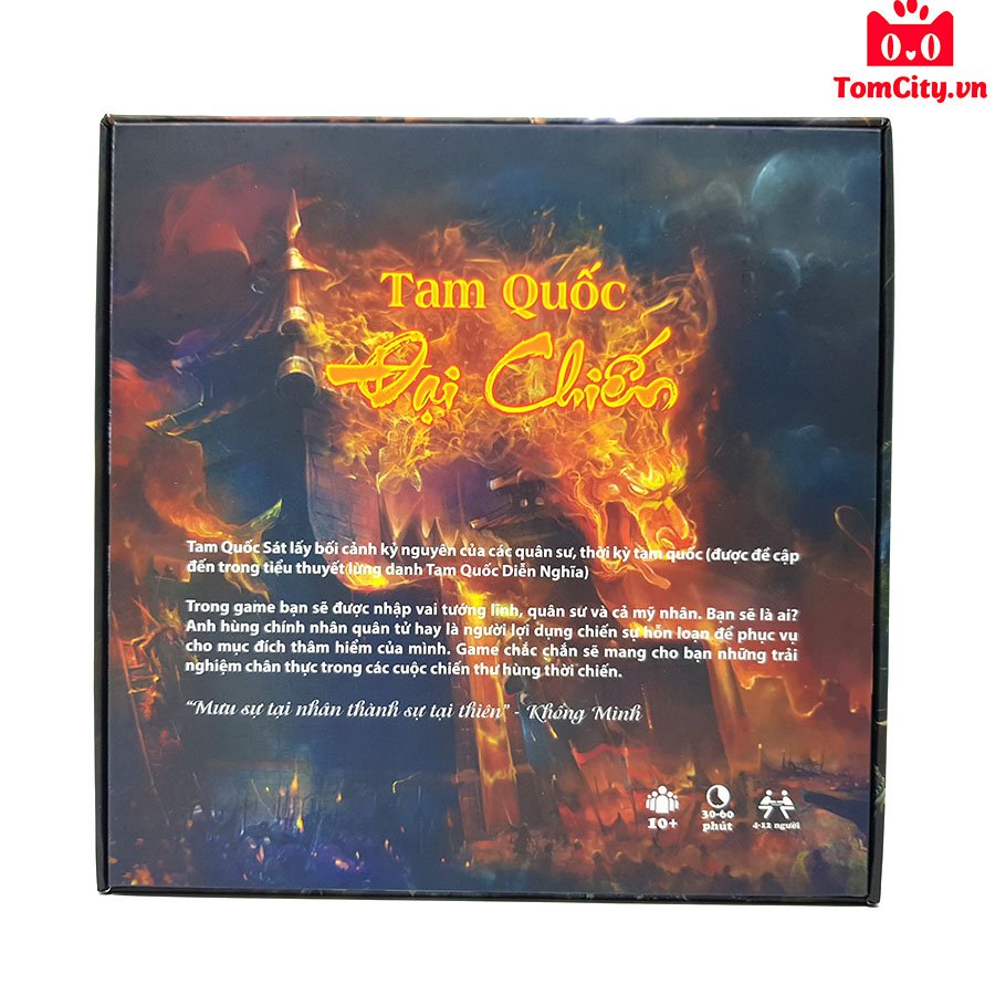 Boardgame Tam Quốc Đại Chiến (Tam Quốc Sát Tiếng Việt)