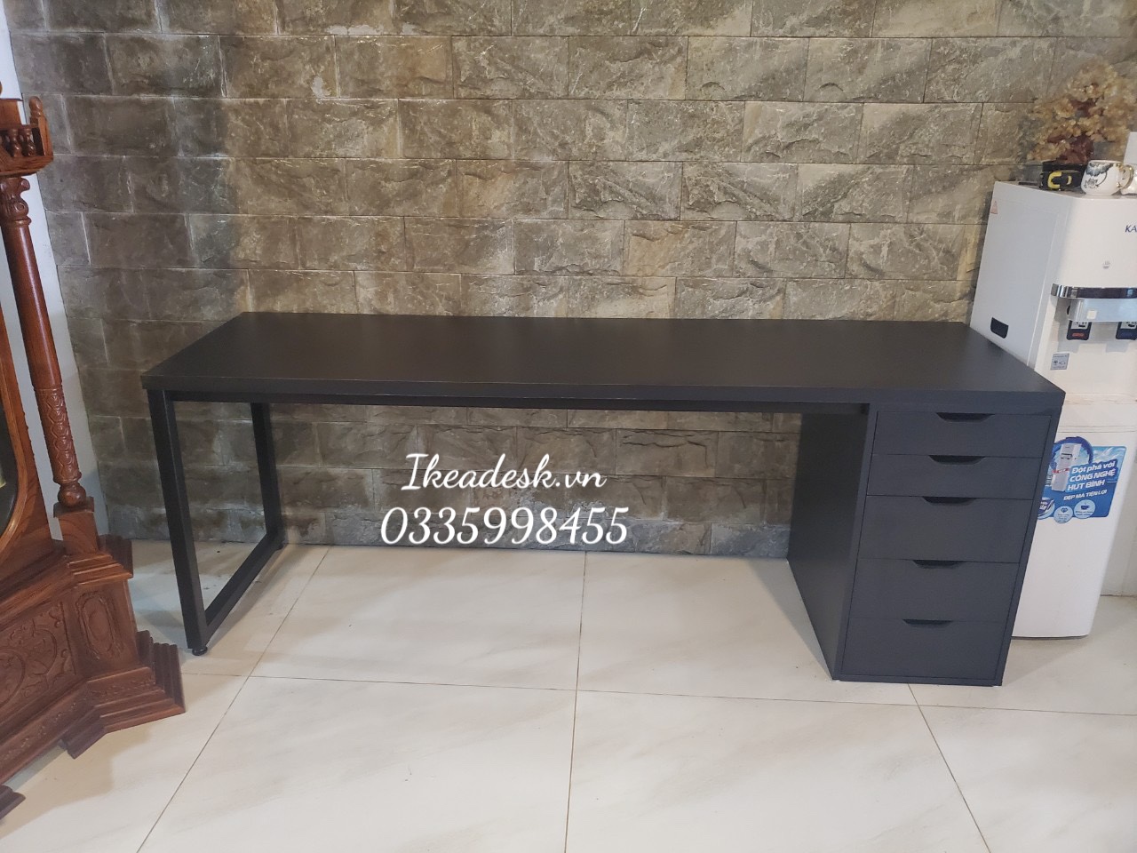 Bàn làm việc Ikea 1 hộc tủ