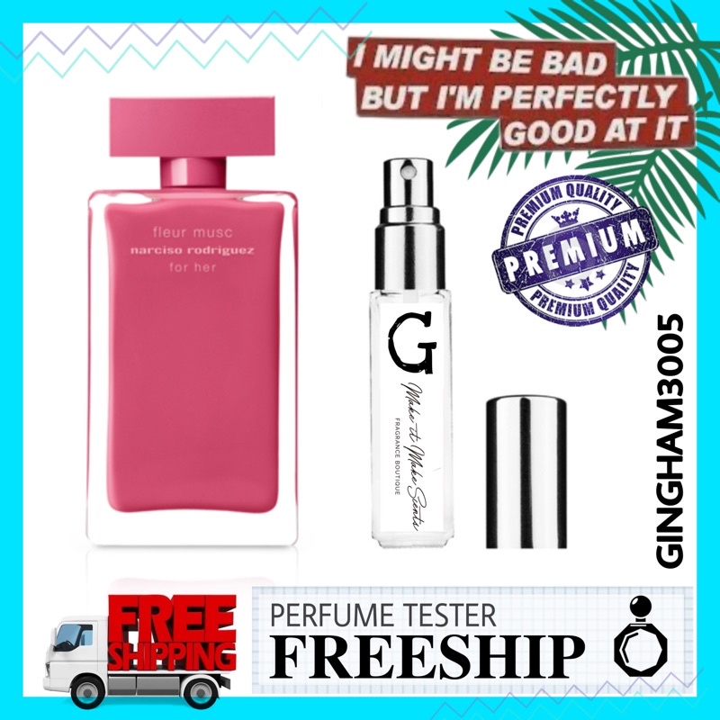 ✦gh✦ nước hoa mẫu thử nữ narciso fleur musc