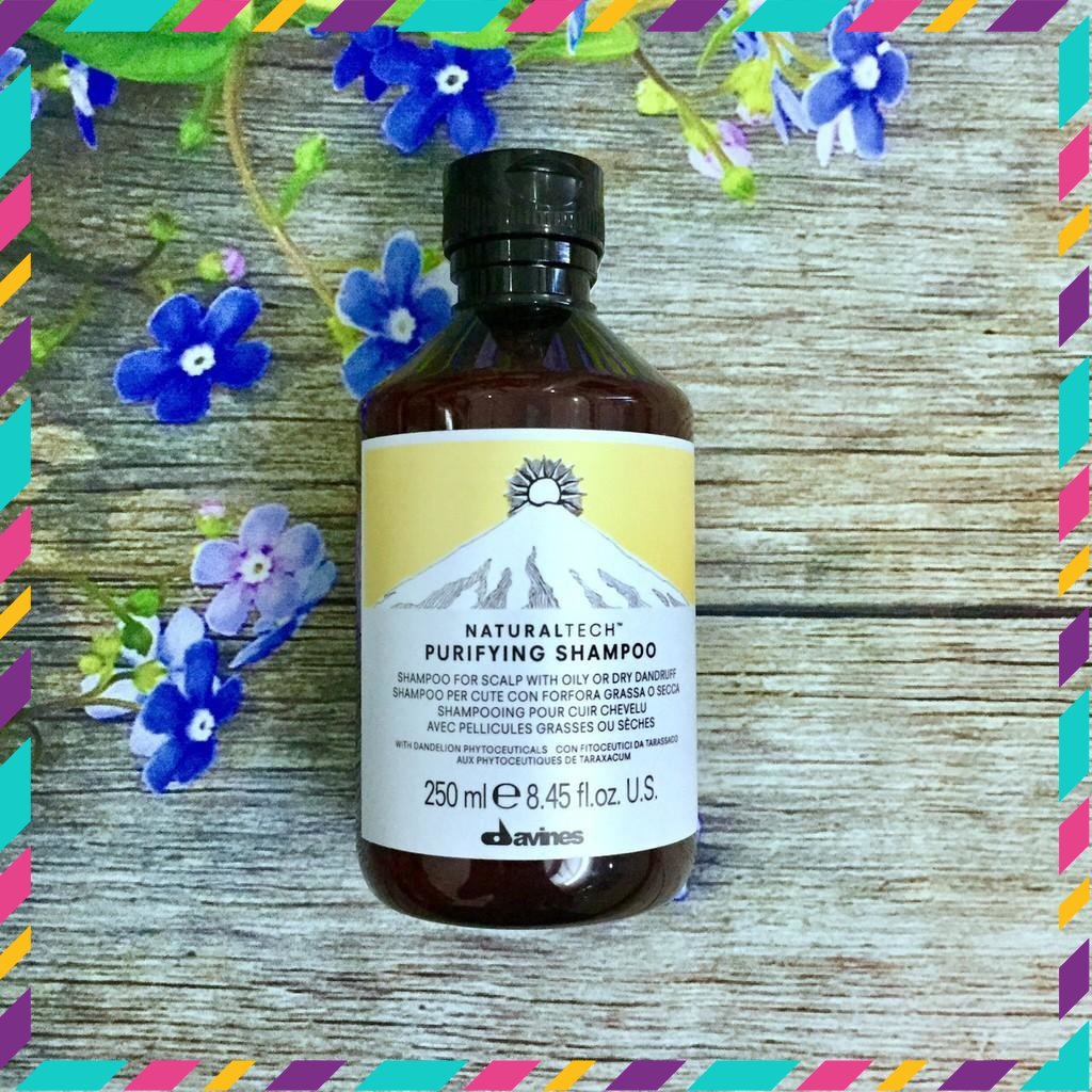 Dầu gội cho da đầu bị gàu DAVINES PURIFYING Shampoo 250ml
