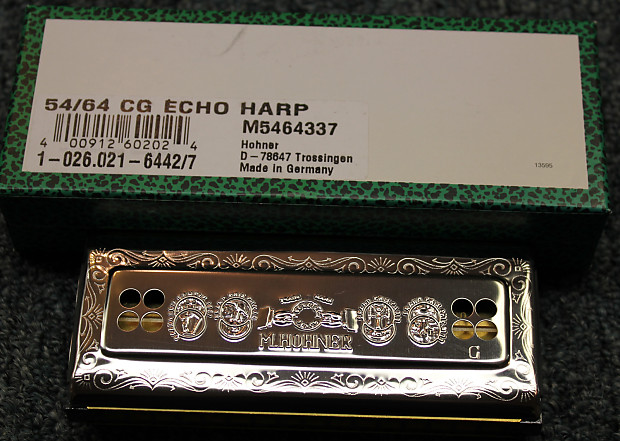 Kèn harmonica Hohner 54/56 CG Echo Harp M5464337 chính hãng - Đức