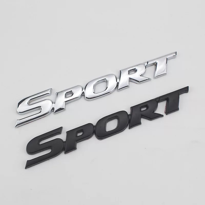 [HCM]Decal Chữ Sport dán xe ô tô