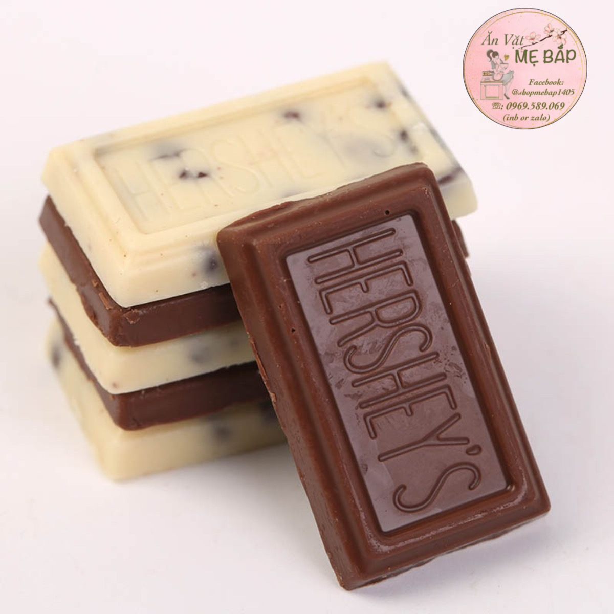 Kẹo Socola Hershey Mỹ Đủ Vị - Chocolate Shop Mẹ Bắp [Date 09/2022]