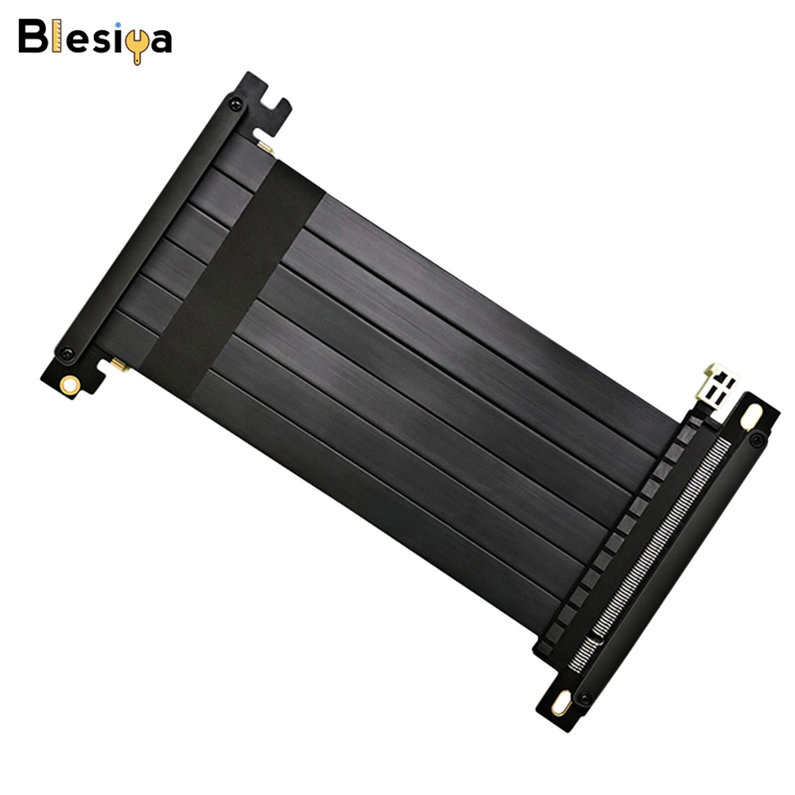 Blesiya Cáp Riser Full 3.0 PCIE X16 Màu Đen, Mở Rộng Card Đồ Họa Cáp Mở Rộng PCI 3.0 Có/ Antijam Cho GPU AXYB