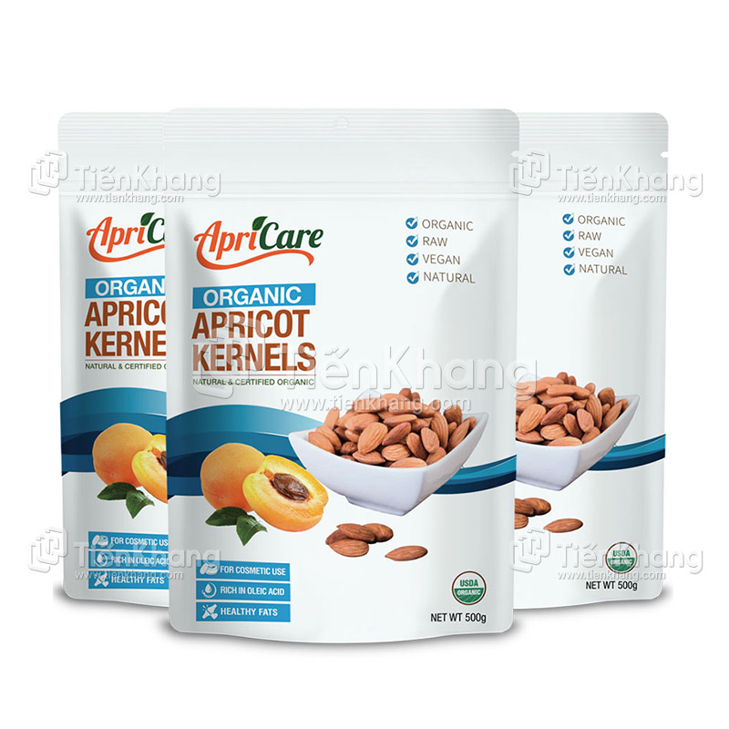 Nhân Hạt Mơ Hữu Cơ - Organic Apricot Kernels