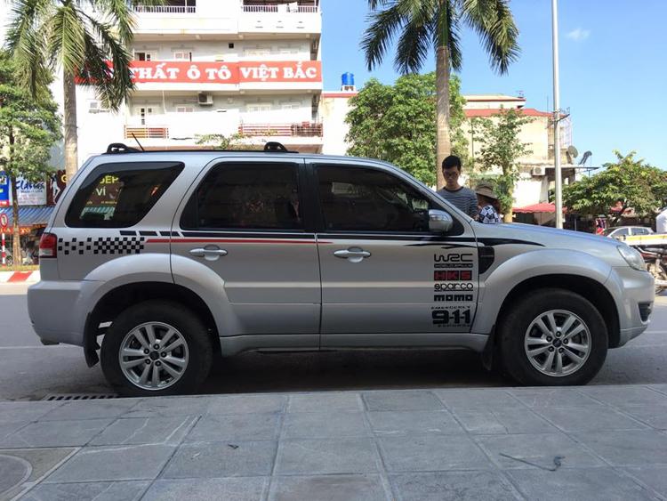 Tem dán sườn ô tô dòng xe SUV D-530