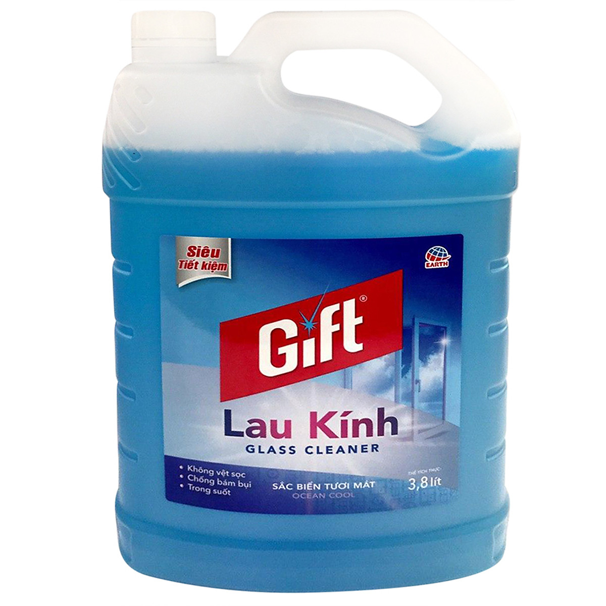 nước lau kính gift 3.8kg