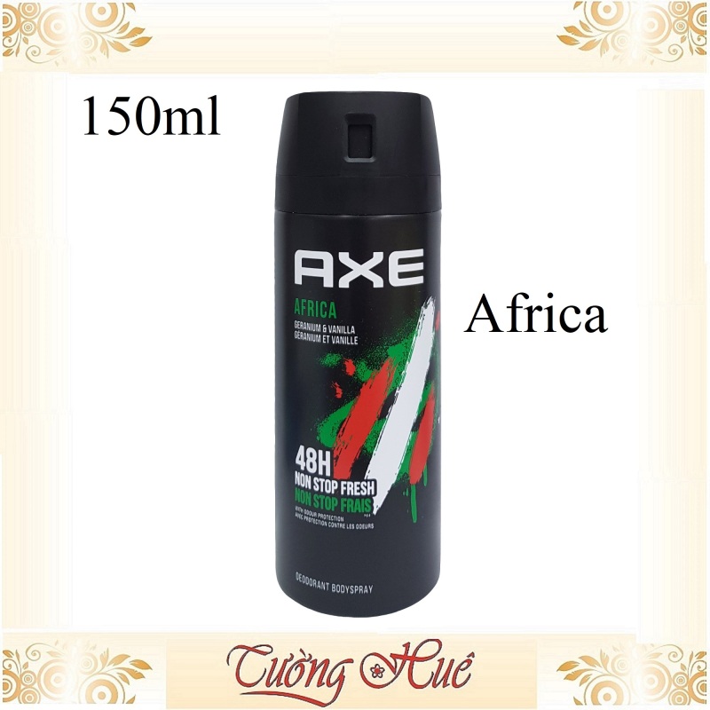 Xịt Ngăn Mùi Nam Axe For Men Body Spray Africa 150ml