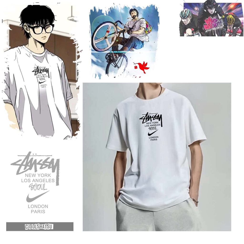 Áo thun windbreaker shirt jayjo 2 mẫu áo tại adt official store | basic anime store
