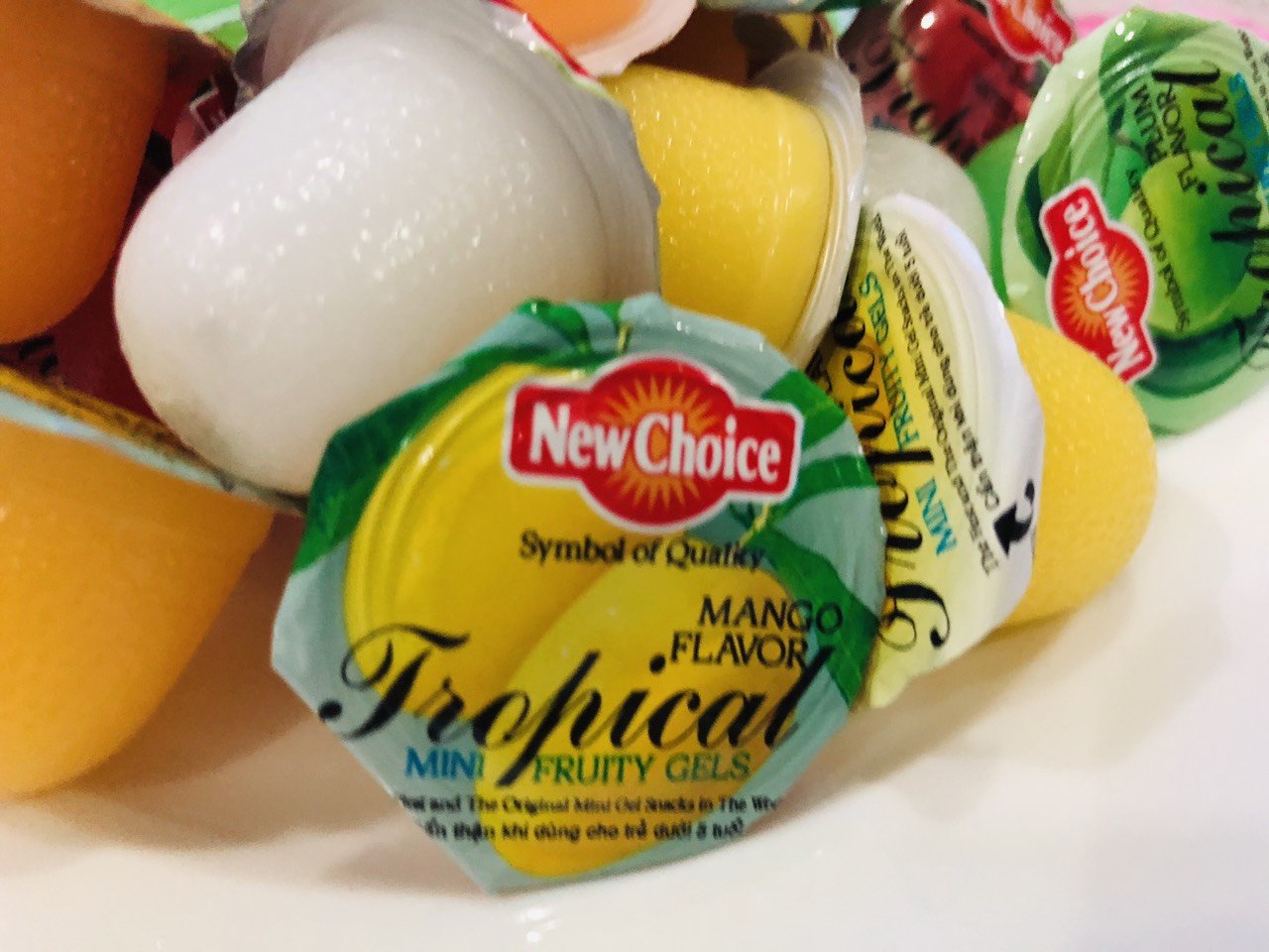1kg thạch trái cây New Choice