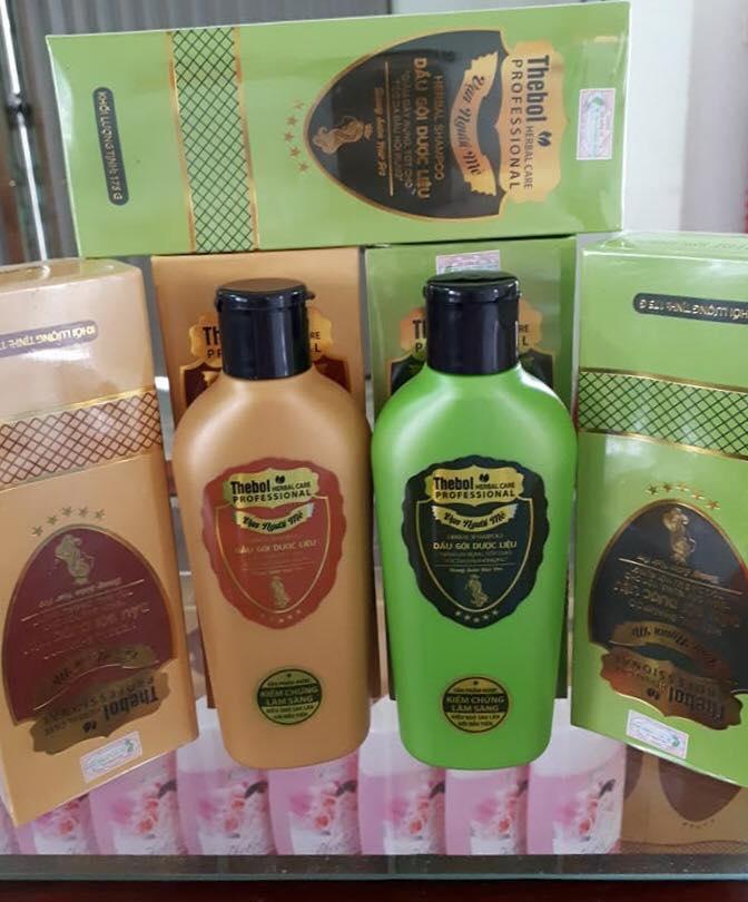 dầu gội thebol xanh
