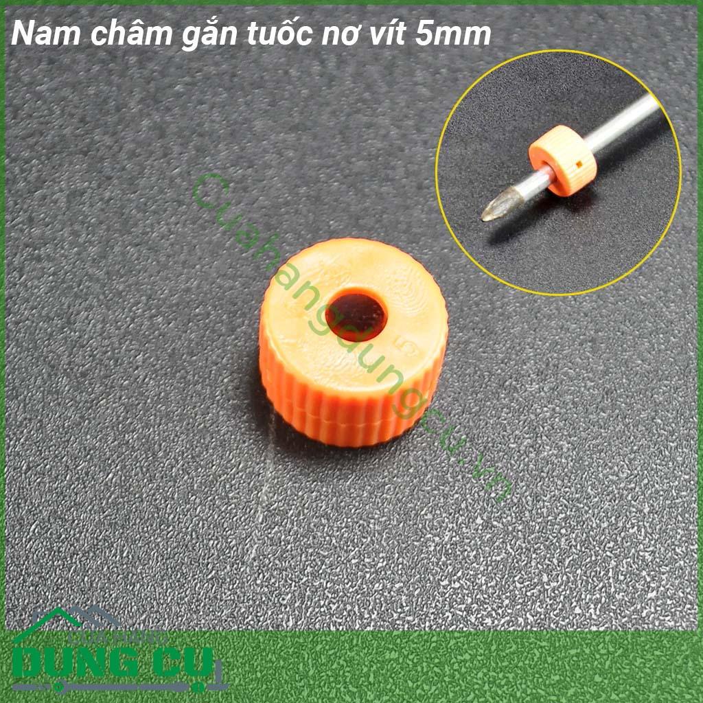 Nam châm gắn tô vít 5mm