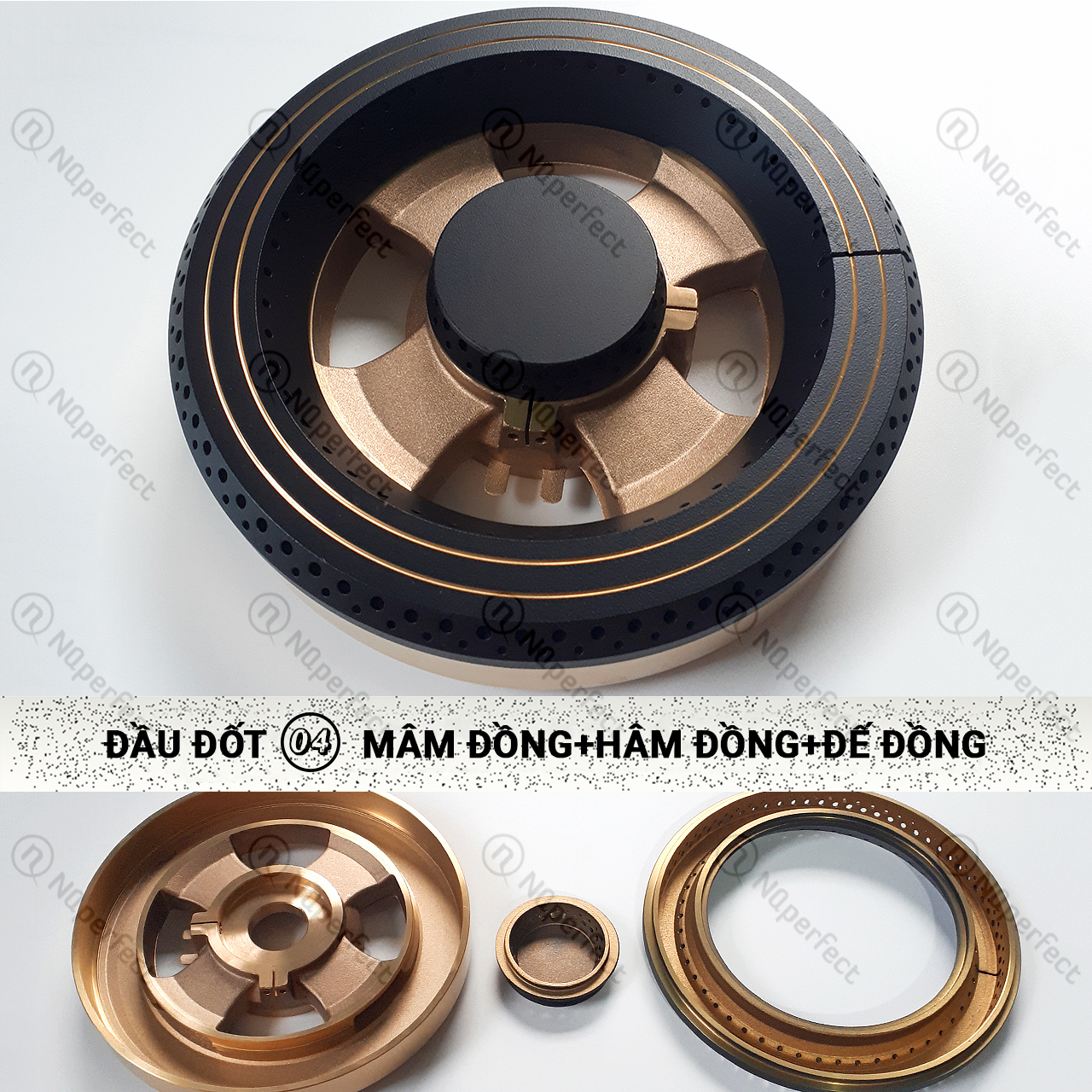 Đầu đốt chia lửa bếp gas âm sevilla sv-302, sevilla sv-502, sevilla sv-01gt, sowun sw 9333, sowun sw 9336, canzy cz-788..