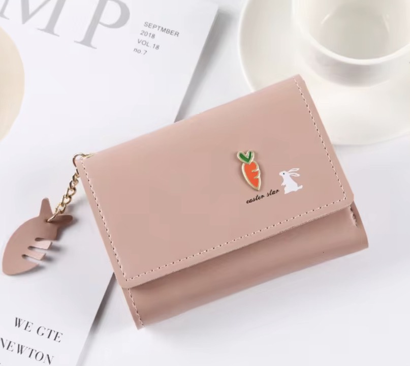 Ví nữ mini cầm tay móc rua tua siêu kute