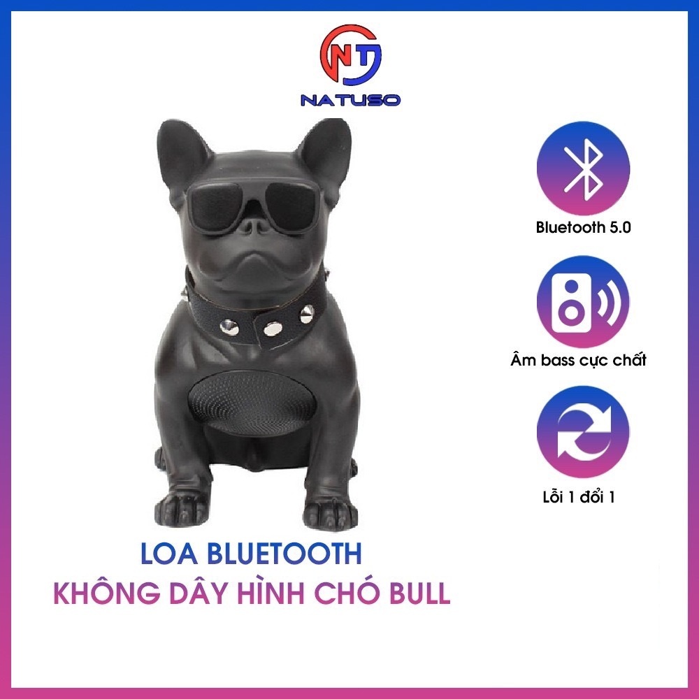 Loa Bluetooth Nghe Nhạc Hình Con Chó Bull CH-M10 Chống Thấm Nước ...