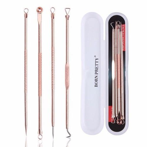 Set nặn mụn 4 món kèm hộp