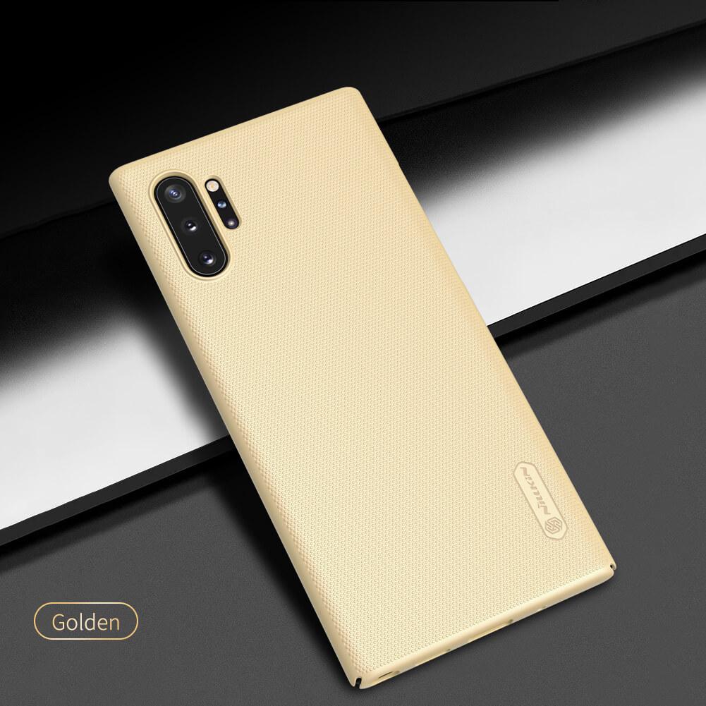 Ốp lưng Nillkin điện thoại Samsung Galaxy Note 10 Plus, Samsung Galaxy Note 10 Plus 5G nhựa cứng sần chống vân tay