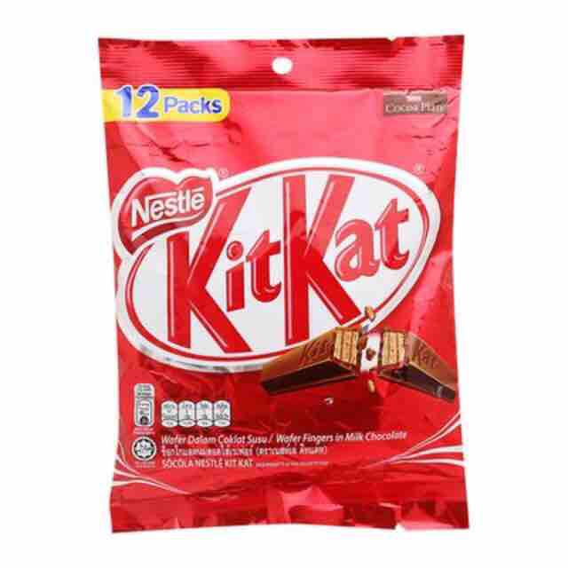 Bánh sô cô la kitkat 12 thanh x 17gram