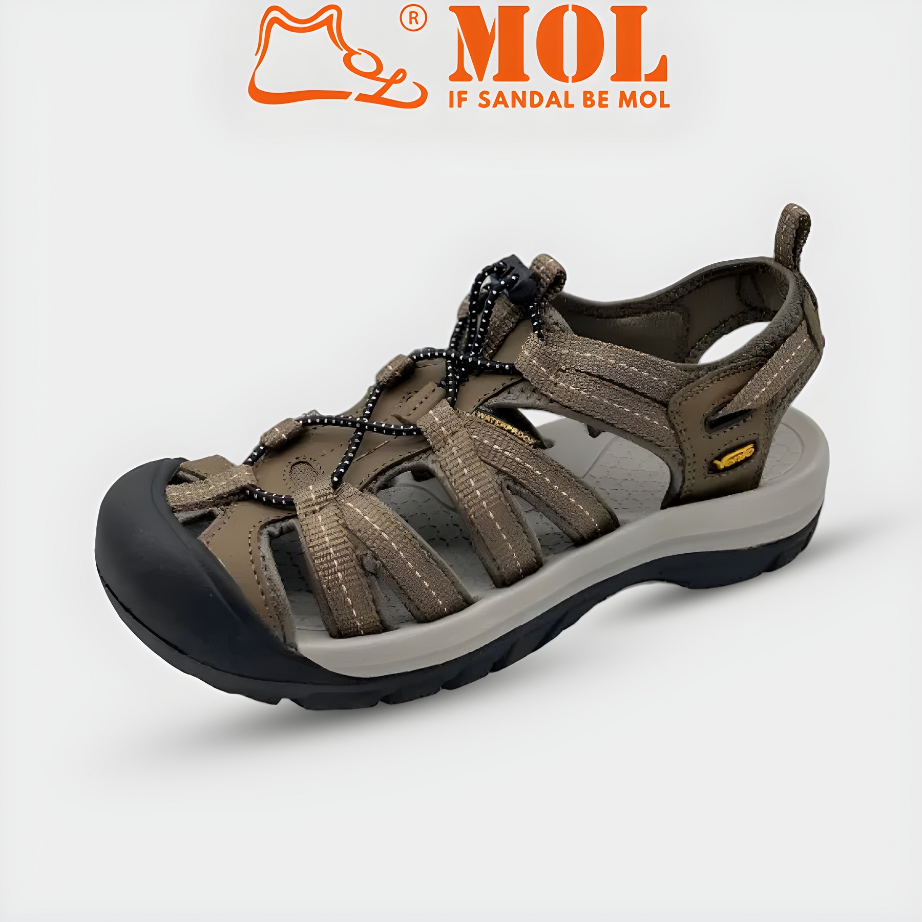Giày sandal nam bít mũi Vento SD08003 có big size 44