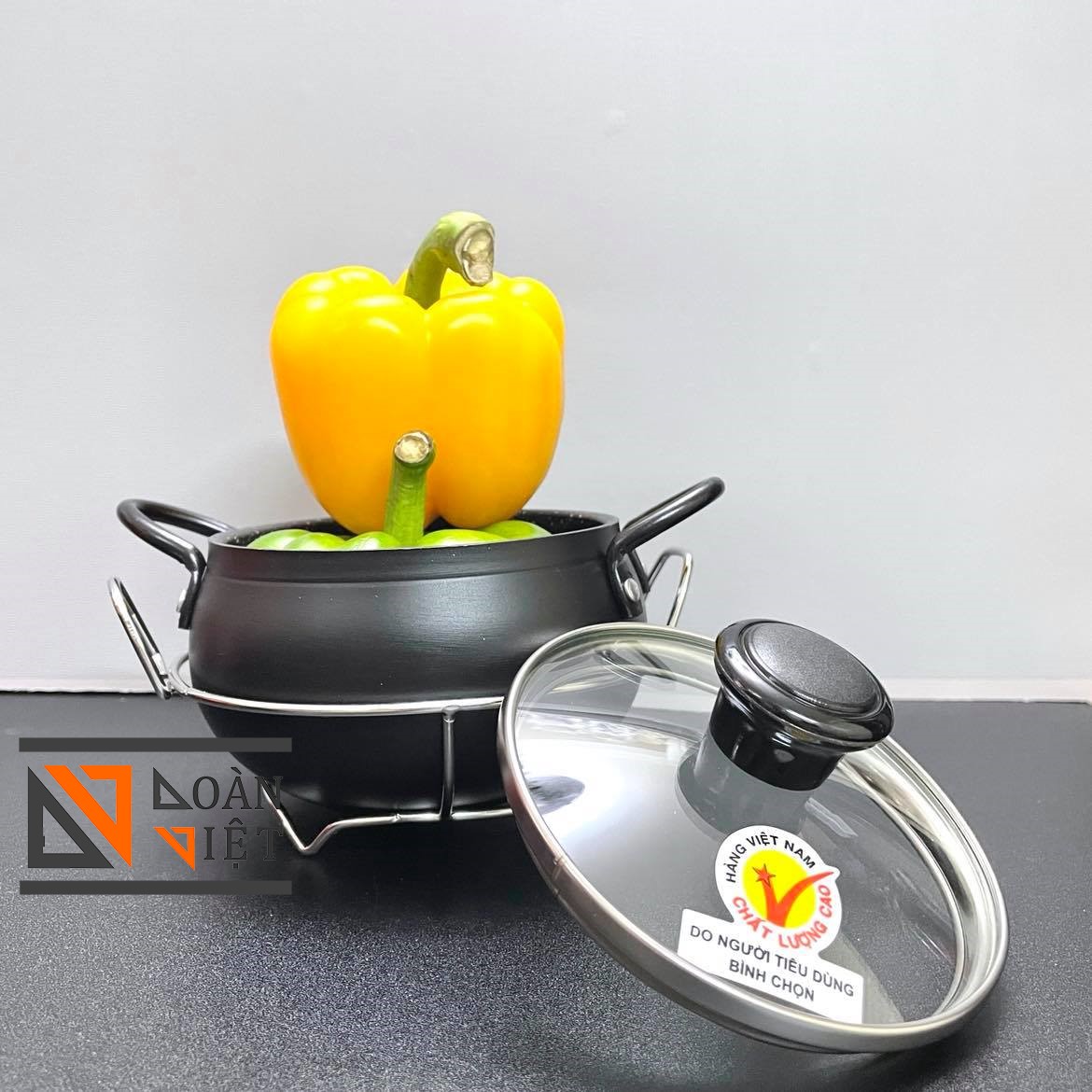 Rice cooker pots new pattern super beautiful [gift Đế stainless steel] attached patch Wood made from aluminum alloy striated stone anti-adhesive. Tang poetry aluminum Đức monolithic, multi-purpose tool stock swipe, elderberry crispy đều delicious