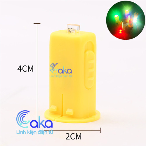 Combo 5 Đèn Trang Trí Lồng Đèn LED 7 Màu Nhấp Nháy Có Pin – Decor Trung Thu/Tiệc/Phòng Ngủ